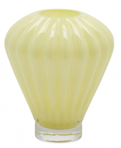 Ваза Алмаз EDG Vase стекло светло-желтый Фото 1