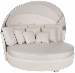 Лаунж-диван плетеный с навесом-thumbs-Фото1