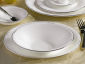 Столовый сервиз Mikasa Bone China Deco Tiffany фарфор белый Фото 2