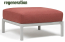 Пуф пластиковый с подушкой Nardi Maximo Pouf EXTRA_Studio стеклопластик, Sunbrella гипс, Jaspe Фото 1