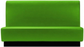 Диван модульный Профдиван Брас дерево, кожа зеленый Фото 1