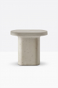 Столик кофейный бетонный PEDRALI Caementum бетон светло-серый Фото 5