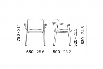Кресло металлическое с подушкой-thumbs-Фото3