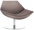 Кресло вращающееся с обивкой Kastel Kayak сталь, искусственная кожа Фото 1