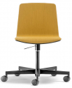 Стул офисный на колесах PEDRALI Noa алюминий, поликарбонат, ткань Фото 1