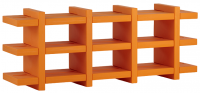 Стеллаж книжный пластиковый Booky 4 Standard