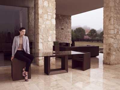 Стол ламинированный Vondom Vela Basic полиэтилен, компакт-ламинат HPL Фото 7