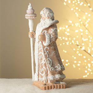 Фигура Дед Мороз EDG Decor фундук Фото 8