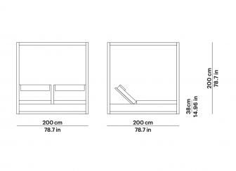 Шатер металлический с лежаками-thumbs-Фото3