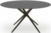 Стол обеденный металлический Nodo Eva алюминий Фото 1