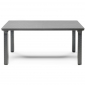 Стол пластиковый обеденный SCAB GIARDINO Tavolone Table пластик антрацит Фото 1