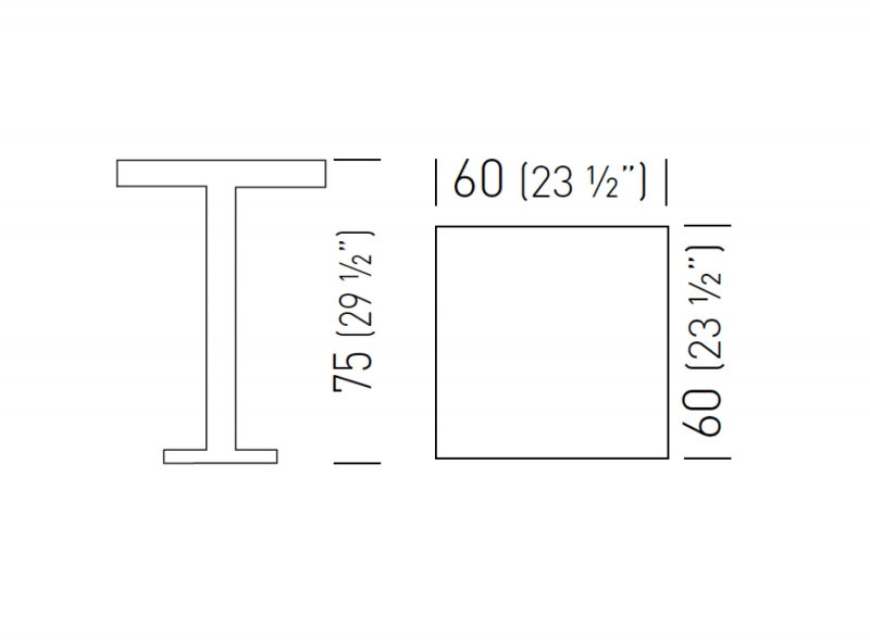 Стол пластиковый Tkitt BG3K