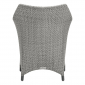 Кресло плетеное JANUS et Cie Amari алюминий, искусственный ротанг дымчатый Фото 3