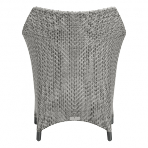 Кресло плетеное JANUS et Cie Amari алюминий, искусственный ротанг дымчатый Фото 3