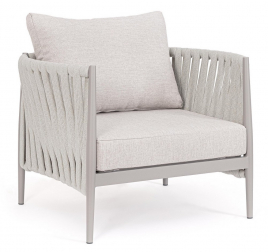 Лаунж-кресло плетеное с подушками-thumbs-Фото1