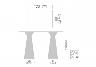 Стол ламинированный барный-thumbs-Фото3