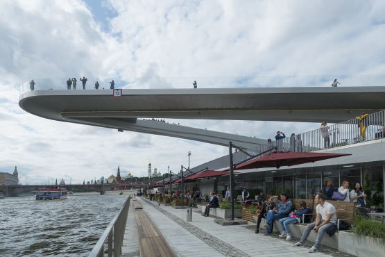 Парящий мост, Москва