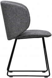 Кресло на полозьях с обивкой-thumbs-Фото1