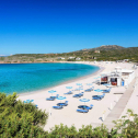 Зонт пляжный профессиональный Ø2.4 м Crema Poseidon алюминий, акрил Фото 13