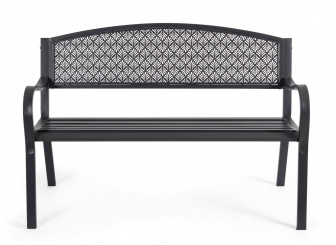 Скамейка металлическая двухместная-thumbs-Фото4