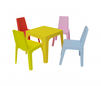 Стол пластиковый детский Resol Julieta table полипропилен лайм Фото 5