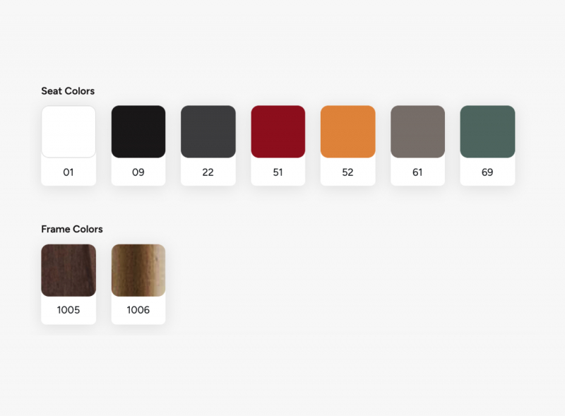 Кресло пластиковое с обивкой Opal Wox Pro Soft Iroko