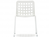 Стул пластиковый PEDRALI Koi-Booki алюминий, стеклопластик белый Фото 6