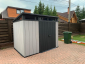Сарай из ДПК Keter Artisan 7x9 древесно-пластиковый композит серый Фото 11