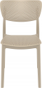Стул пластиковый Siesta Contract Lucy стеклопластик бежевый Фото 5
