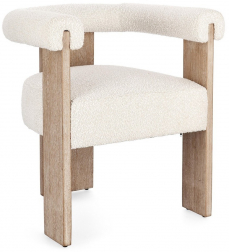 Кресло деревянное с обивкой-thumbs-Фото1