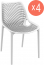 Комплект пластиковых стульев Air Set 4