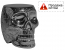 Табурет пластиковый Qeeboo Mexico Metal Finish полиэтилен титановый Фото 2