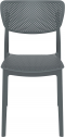 Стул пластиковый Siesta Contract Lucy стеклопластик темно-серый Фото 11