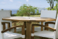 Стол деревянный складной Giardino Di Legno Savana Telemaco тик Фото 10