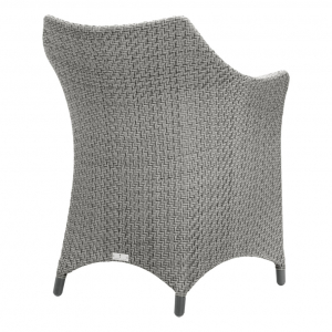 Кресло плетеное JANUS et Cie Amari алюминий, искусственный ротанг дымчатый Фото 5