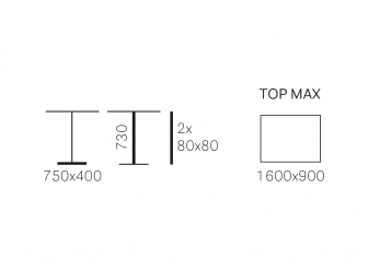 Подстолье металлическое двойное-thumbs-Фото3