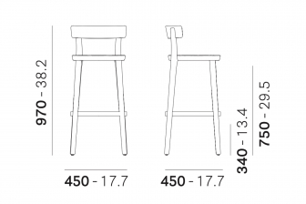 Стул деревянный барный-thumbs-Фото3