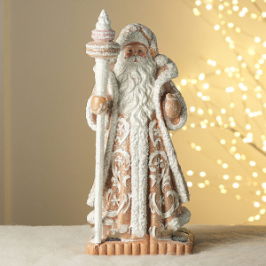 Фигура Дед Мороз EDG Decor фундук Фото 6