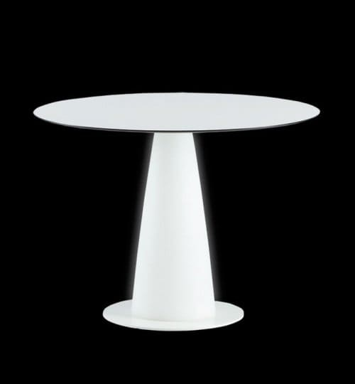 Стол из HPL пластика светящийся Hopla Lighting