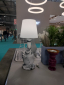 Светильник пластиковый напольный SLIDE Ottocento Lamp Special полиэтилен арабескато, белый Фото 9