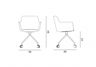 Кресло офисное на колесах-thumbs-Фото3
