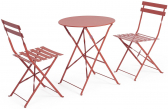 Комплект обеденной складной мебели Garden Relax Austin сталь терракотовый Фото 1