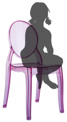 Стул прозрачный детский-thumbs-Фото1