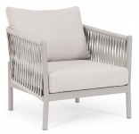 Лаунж-кресло плетеное с подушками Florencia