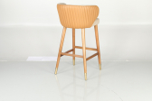Кресло барное с обивкой Caris Hurk граб, металл, ткань Фото 20