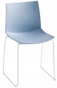 Стул пластиковый Gaber Kanvas S сталь, технополимер бледно-синий Фото 1
