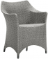 Кресло плетеное JANUS et Cie Amari алюминий, искусственный ротанг дымчатый Фото 1