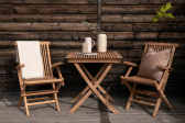 Кресло деревянное складное BraFab Turin тик натуральный Фото 8