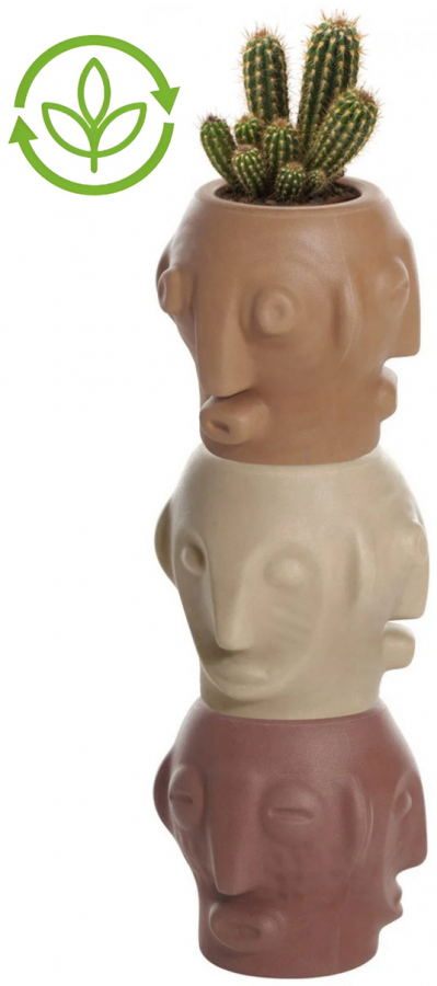 Кашпо из биопластика Threebu Totem Pot 3 Special