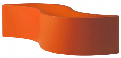 Кашпо пластиковое SLIDE Wave Pot Standard полиэтилен Фото 1